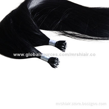 18-inch Natural Color Straight Nano Ring Hair Extensions
